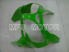 Kawasaki NINJA ZX6R 2000-2002 Injection ABS Fairing - Factory Style - Black Green White - MFS3634 - Fairings Kit