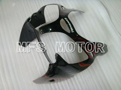 Kawasaki NINJA ZX6R 2000-2002 Injection ABS Fairing - Flame - Black Orange - MFS3639 - Fairings Kit