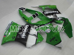 Kawasaki NINJA ZX6R 2000-2002 Injection ABS Fairing - Factory Style - Black Green White - MFS3648 - Fairings Kit