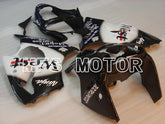 Kawasaki NINJA ZX6R 2000-2002 Injection ABS Fairing - West - Black White - MFS3658 - Fairings Kit