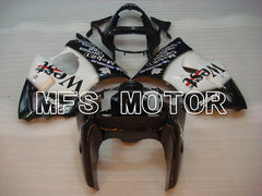 Kawasaki NINJA ZX6R 2000-2002 Injection ABS Fairing - West - Black White - MFS3658 - Fairings Kit