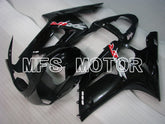 Kawasaki NINJA ZX6R 2003-2004 Injection ABS Fairing - Factory Style - Black - MFS3698 - Fairings Kit