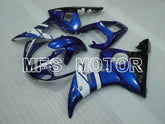 Yamaha YZF-R6 2005 Injection ABS Fairing - Factory Style - Blue White - MFS3700 - Fairings Kit