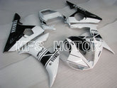 Yamaha YZF-R6 2005 Injection ABS Fairing - Factory Style - White Black - MFS3724 - Fairings Kit