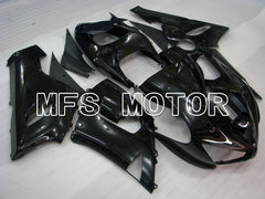 Kawasaki NINJA ZX6R 2005-2006 Injection ABS Fairing - Factory Style - Black - MFS3746 - Fairings Kit
