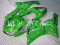 Kawasaki NINJA ZX6R 2005-2006 Injection ABS Fairing - Factory Style - Green - MFS3760 - Fairings Kit