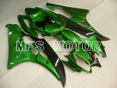 Yamaha YZF-R6 2006-2007 Injection ABS Fairing - Factory Style - Green Black Matte - MFS3765 - Fairings Kit