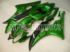 Yamaha YZF-R6 2006-2007 Injection ABS Fairing - Factory Style - Green Black Matte - MFS3765 - Fairings Kit