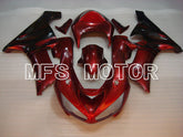 Kawasaki NINJA ZX6R 2005-2006 Injection ABS Fairing - Factory Style - Red wine color - MFS3769 - Fairings Kit