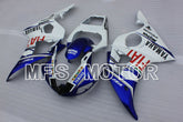 Yamaha YZF-R6 2005 Injection ABS Fairing - FIAT - Blue White - MFS3776 - Fairings Kit