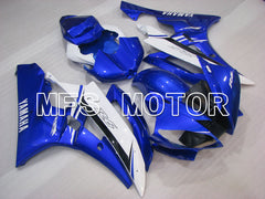 Yamaha YZF-R6 2006-2007 Injection ABS Fairing - Factory Style - Blue White - MFS3796 - Fairings Kit