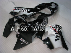 Kawasaki NINJA ZX9R 2000-2001 ABS Fairing - West - Black White - MFS3866 - Fairings Kit