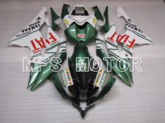 Yamaha YZF-R6 2008-2016 Injection ABS Fairing - FIAT - ArmyGreen White - MFS3887 - Fairings Kit