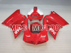 Ducati 748 / 998 / 996 1994-2002 Injection ABS Fairing - Factory Style - Red White - MFS3949 - Fairings Kit