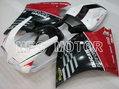 Ducati 748 / 998 / 996 1994-2002 Injection ABS Fairing - Performance - White Black - MFS3984 - Fairings Kit