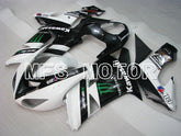 Kawasaki NINJA ZX10R 2006-2007 Injection ABS Fairing - Monster - Black White - MFS4009 - Fairings Kit