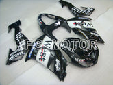 Kawasaki NINJA ZX10R 2006-2007 Injection ABS Fairing - West - Black White - MFS4012 - Fairings Kit