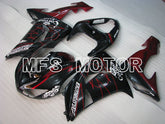 Kawasaki NINJA ZX10R 2006-2007 Injection ABS Fairing - Corona - Black Red - MFS4023 - Fairings Kit