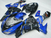 Kawasaki NINJA ZX10R 2006-2007 Injection ABS Fairing - Monster - Black Blue - MFS4031 - Fairings Kit