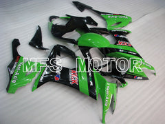 Kawasaki NINJA ZX10R 2008-2010 Injection ABS Fairing - Others - Black Green - MFS4050 - Fairings Kit