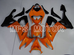 Kawasaki NINJA ZX10R 2008-2010 Injection ABS Fairing - Factory Style - Black Orange - MFS4074 - Fairings Kit