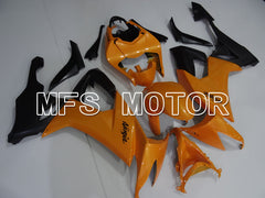 Kawasaki NINJA ZX10R 2008-2010 Injection ABS Fairing - Factory Style - Black Orange - MFS4075 - Fairings Kit