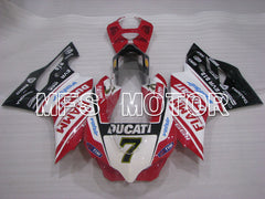 Ducati 1199 2011-2014 Injection ABS Fairing - FIAMM - Red White - MFS4100 - Fairings Kit