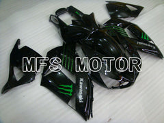 Kawasaki NINJA ZX14R 2006-2011 Injection ABS Fairing - Monster - Black - MFS4169 - Fairings Kit