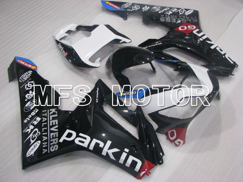 Triumph Daytona 675 2006-2008 Injection ABS Fairing - parkingo - Black White - MFS4199 - Fairings Kit