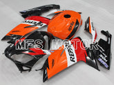 Aprilia RS125 2006-2011 Injection ABS Fairing - Repsol - Black Orange Red - MFS4236 - Fairings Kit