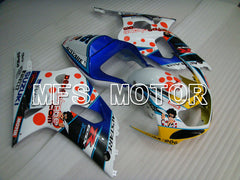 Suzuki GSXR1000 2000-2002 Injection ABS Fairing - MOTUL - Blue White - MFS4239 - Fairings Kit