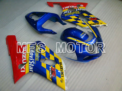 Suzuki GSXR1000 2000-2002 Injection ABS Fairing - Movistar - Blue Yellow - MFS4257 - Fairings Kit