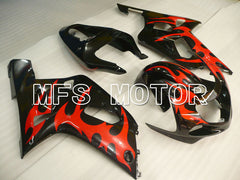 Suzuki GSXR1000 2000-2002 Injection ABS Fairing - Others - Black Red - MFS4294 - Fairings Kit