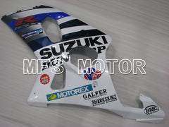 Suzuki GSXR1000 2000-2002 Injection ABS Fairing - DUNLOP - Blue White - MFS4298 - Fairings Kit