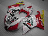 Aprilia RSV 1000 R 2004-2009 ABS Fairing - Alitalia - White Red - MFS4328 - Fairings Kit