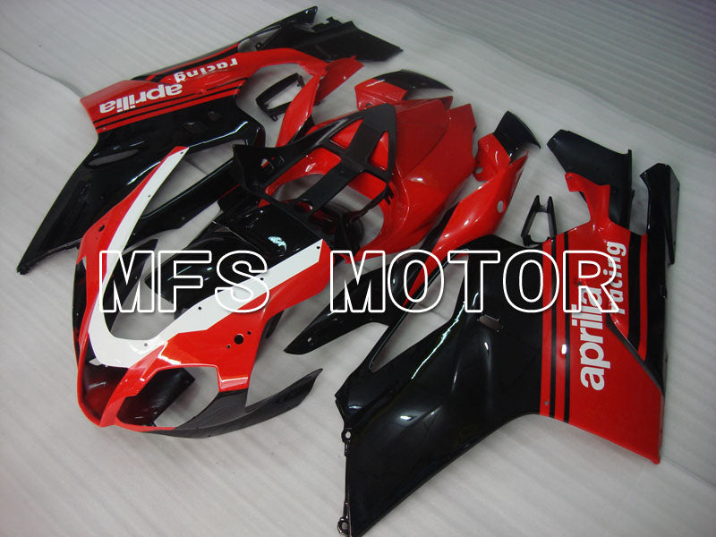 Aprilia RSV 1000 R 2004-2009 ABS Fairing - Factory Style - Black Red - MFS4340 - Fairings Kit