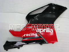 Aprilia RSV 1000 R 2004-2009 ABS Fairing - Factory Style - Black Red - MFS4340 - Fairings Kit