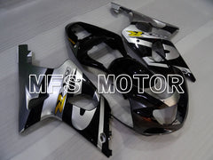 Suzuki GSXR1000 2000-2002 Injection ABS Fairing - Factory Style - Black Silver - MFS4375 - Fairings Kit