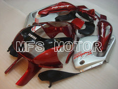 Yamaha YZF1000R 1997-2007 ABS Fairing - Factory Style - Red wine color Silver - MFS4393 - Fairings Kit