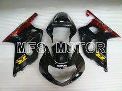 Suzuki GSXR1000 2000-2002 Injection ABS Fairing - Factory Style - Orange Black - MFS4401 - Fairings Kit