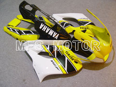 Yamaha YZF1000R 1997-2007 ABS Fairing - Factory Style - Black White Yellow - MFS4414 - Fairings Kit