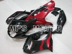 Yamaha YZF1000R 1997-2007 ABS Fairing - Factory Style - Black Red - MFS4430 - Fairings Kit