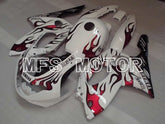 Yamaha YZF-600R 1997-2007 Injection ABS Fairing - Flame - Red wine color White - MFS4446 - Fairings Kit