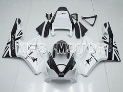 Triumph Daytona 675 2006-2008 Injection ABS Fairing - Dark Dog - Black White - MFS4524 - Fairings Kit