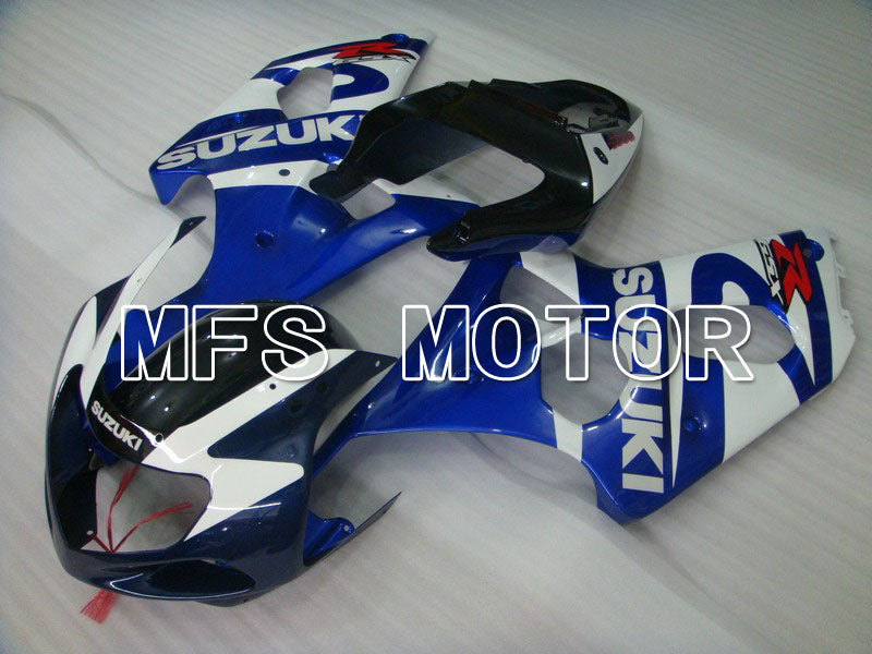 Suzuki GSXR750 2000-2003 Injection ABS Fairing - Factory Style - White Blue - MFS7067 - Fairings Kit