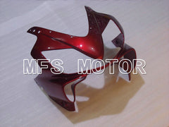 Honda CBR600 F4i 2001-2003 Injection ABS Fairing - Flame - Red wine color Yellow - MFS4667 - Fairings Kit