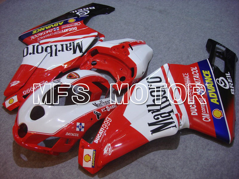 Ducati 749 / 999 2005-2006 Injection ABS Fairing - Marlboro - Red White - MFS4708 - Fairings Kit
