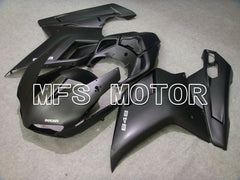 Ducati 848 / 1098 / 1198 2007-2011 Injection ABS Fairing - Factory Style - Black Matte - MFS4734 - Fairings Kit