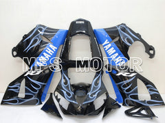 Yamaha YZF-R1 2000-2001 Injection ABS Fairing - Flame - Blue Black - MFS4869 - Fairings Kit