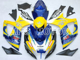 Suzuki GSXR600 GSXR750 2006-2007 Injection ABS Fairing - Corona - Blue Yellow - MFS4872 - Fairings Kit